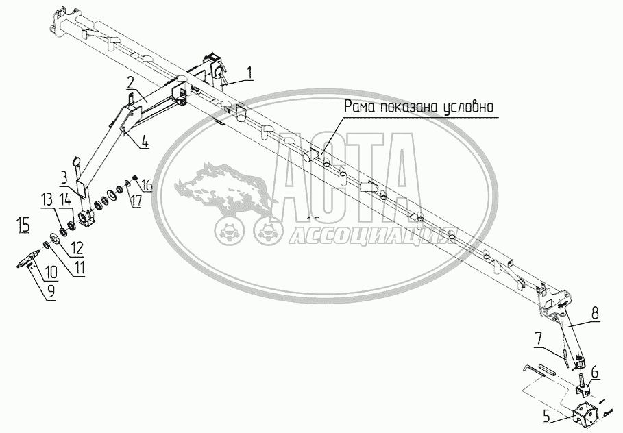 Транспортное устройство на сеялку УПС-8.УПС-12