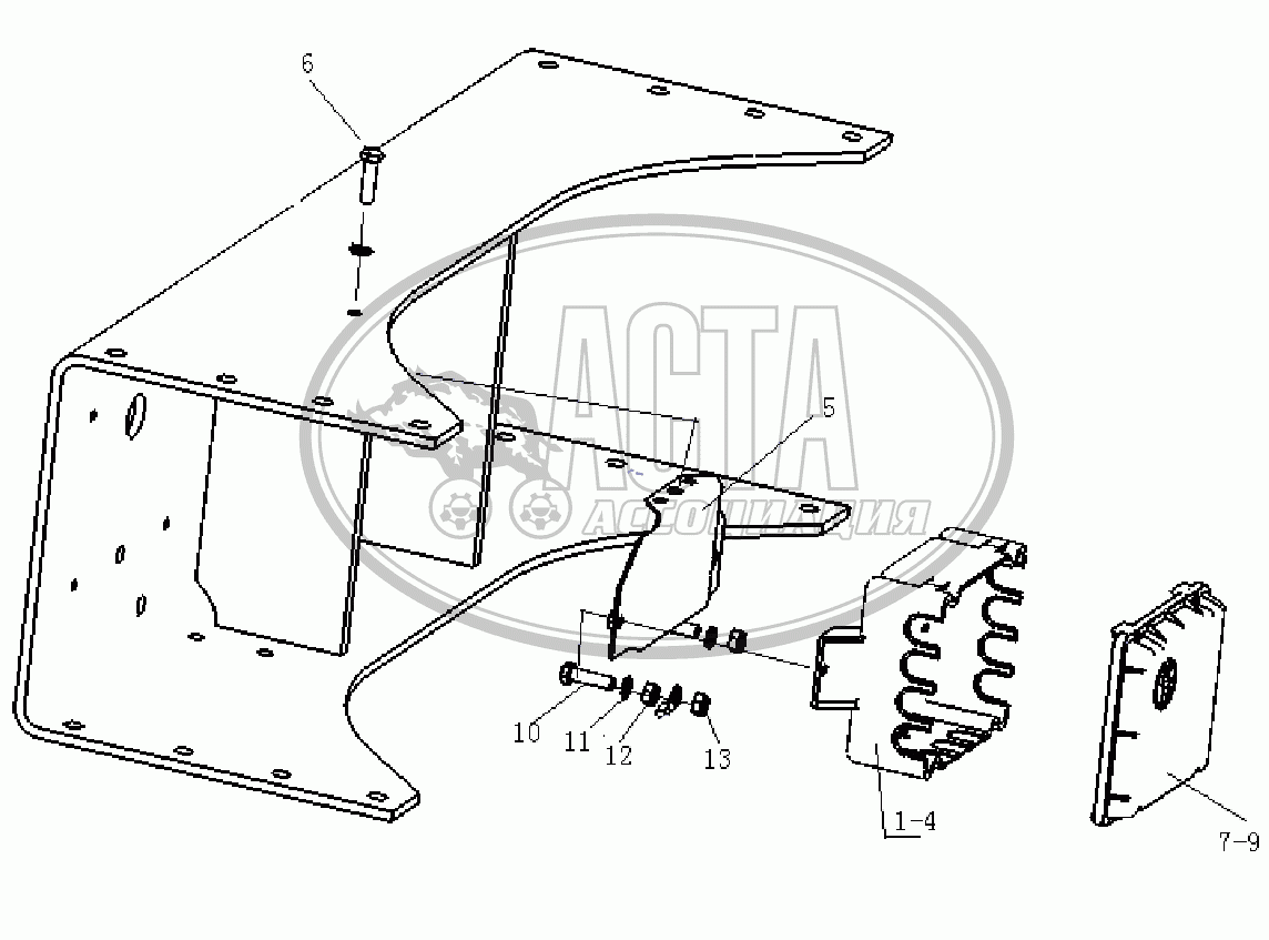 FRAME HARNESS для грузового автомобиля SHAANXI SHACMAN SX3316DT366