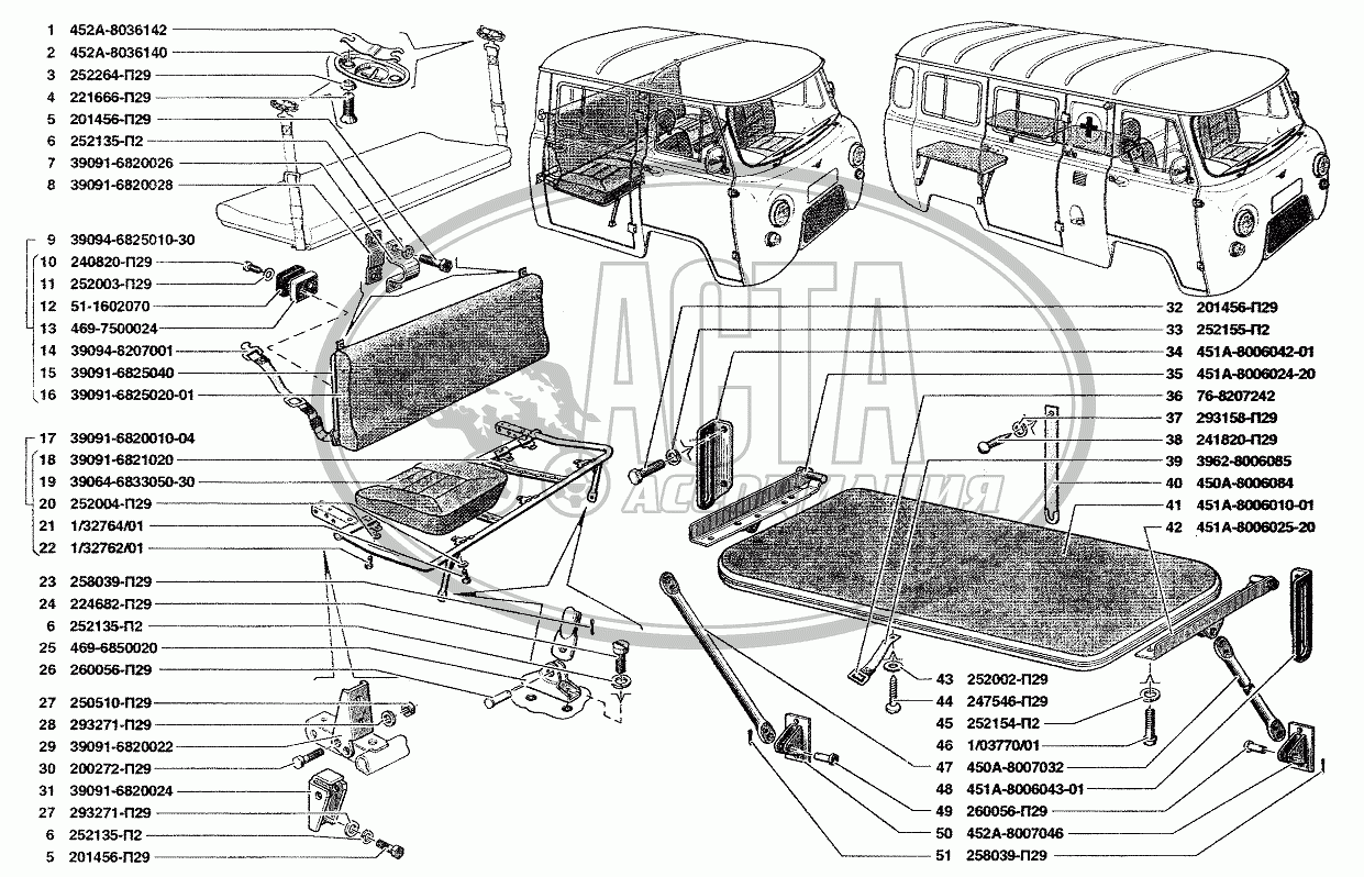 Схема уаз 39094. Крепление сидения водителя на УАЗ 452. Крепление задних сидений УАЗ Буханка. Схема крепления задних сидений УАЗ фермер. Крепление заднего сидения УАЗ фермер.